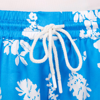 Thumbnail 3: SENSEA Sensea Womens Satin Tropical Floral Drawstring Shorts 