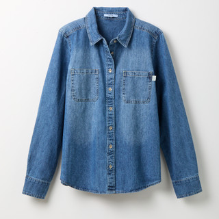Thumbnail 1: Martha Stewart Martha Stewart Womens Everyday Chambray Denim Shirt 