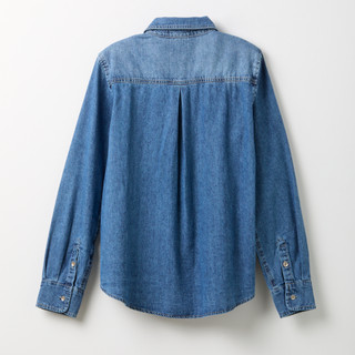 Thumbnail 2: Martha Stewart Martha Stewart Womens Everyday Chambray Denim Shirt 