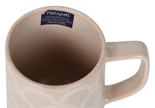 Thumbnail 2: Pfaltzgraff Pfaltzgraff 17 oz Textured Scallop Ceramic Mug 