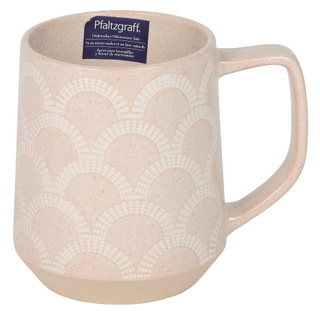 Thumbnail 1: Pfaltzgraff Pfaltzgraff 17 oz Textured Scallop Ceramic Mug 