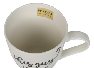 Thumbnail 2: Pfaltzgraff Pfaltzgraff 18 oz One Awesome Dad Ceramic Barrel Mug 