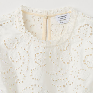 Thumbnail 5: KATE SPADE Womens Short Sleeve Floral Embroidered Top 