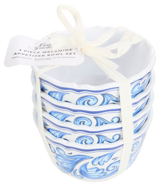 Thumbnail 1: Certified International Certified International 4 Pk Veranda Melamine Bowl Set 