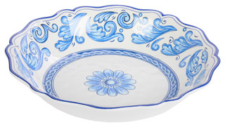 Thumbnail 1: Certified International Certified International 14 in Round Melamine Serving Bowl 