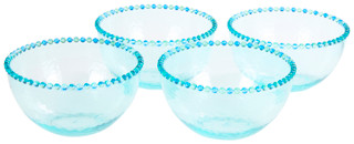 Thumbnail 1: SAMBA Samba 4 Pk Clear Dot Edge Serving Bowl Set 