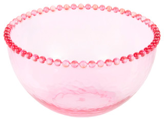 Thumbnail 2: SAMBA Samba 4 Pk Clear Dot Edge Serving Bowl Set 