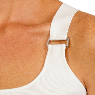 Thumbnail 2: Tahari Women's Square Neck Fine Rib Tank Top 