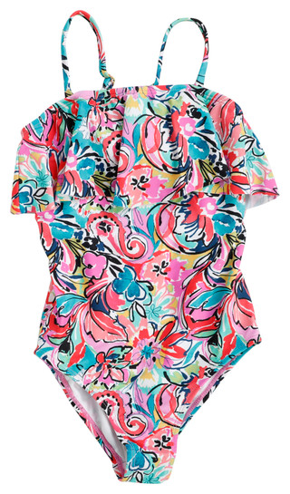 Thumbnail 1: RAISINS Raisins Big Girls La Playa One Piece Swimsuit 