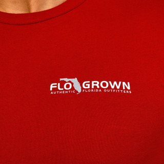 Thumbnail 2: FloGrown FloGrown Mens Short Sleeve Diamond Logo Florida T-Shirt 