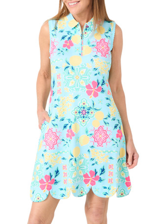 Thumbnail 1: Coral Bay Golf Coral Bay Womens Active Scallop Hem Dolce Vita Dress 