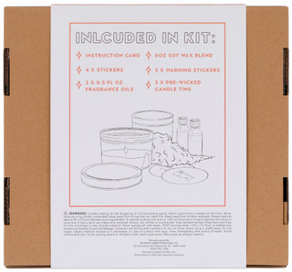 Thumbnail 2: NORTHERN LIGHTS CANDLES Northern Lights Candles 4 oz Candle Making Kit 