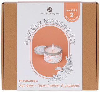 Thumbnail 1: NORTHERN LIGHTS CANDLES Northern Lights Candles 4 oz Candle Making Kit 