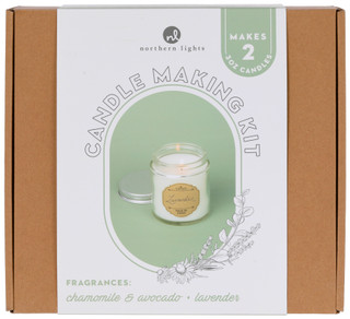 Thumbnail 1: NORTHERN LIGHTS CANDLES Northern Lights Candles 3 oz Candle Making Kit 