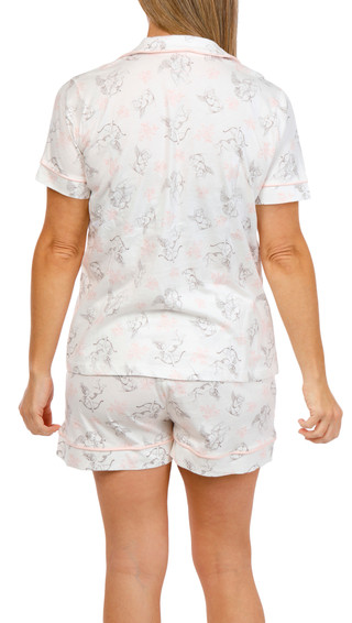 Thumbnail 2: POPPY & CLAY Poppy & Clay Womens 2 Pc Organic Cotton Cherub Angel Pajamas 