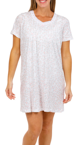 Thumbnail 1: Sophie B Sophie B Womens Short Sleeve Wishful Dreams Nightgown 