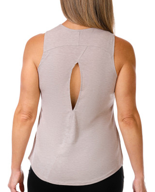 Thumbnail 2: APANA Apana Womens Active Levitate Keyhole Back Tank Top 
