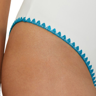 Thumbnail 2: Lucky Brand Lucky Brand Womens Marbella Embroidered One Piece Swimsuit 
