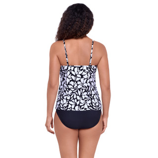 Thumbnail 2: American Beach American Beach Womens Triple Tier Tankini Top 