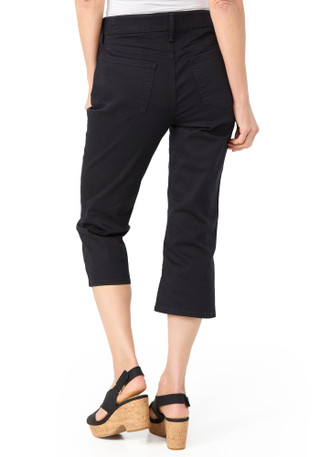 Thumbnail 2: NYDJ NYDJ Womens Marilyn Crop Cuff Solid Pants 