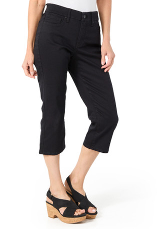 Thumbnail 1: NYDJ NYDJ Womens Marilyn Crop Cuff Solid Pants 