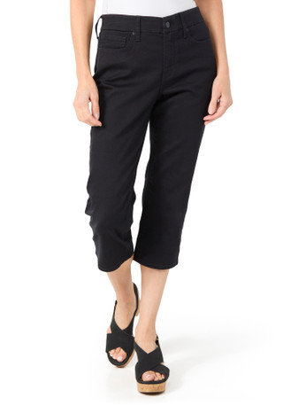 Thumbnail 4: NYDJ NYDJ Womens Marilyn Crop Cuff Solid Pants 