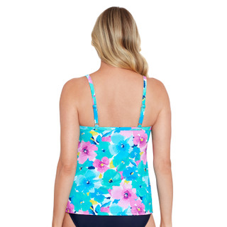 Thumbnail 3: Paradise Bay Paradise Bay Womens Hidden Garden Flyaway Tankini Top 