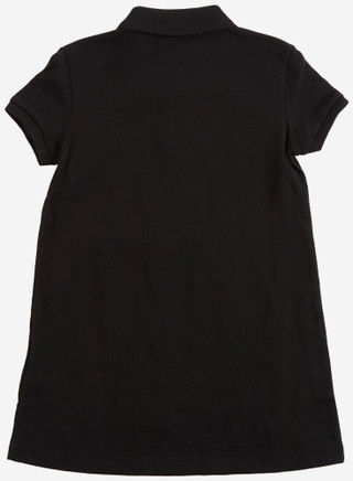 Thumbnail 2: Lacoste Lacoste Little Girls Short Sleeve Solid Polo Dress 