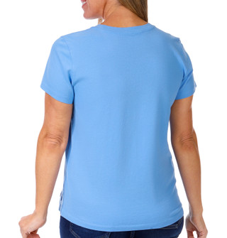 Thumbnail 2: Life is Good Life Is Good Womens Short Sleeve Crew Neck Florida Knit Tee 