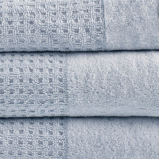 Thumbnail 3: Madison Park Madison Park Spa Waffle 6-pc. Cotton Jacquard Towel Set 