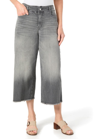 Thumbnail 2: NYDJ NYDJ Womens Brigitte Wide Leg Denim Capris 