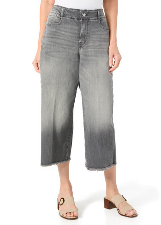 Thumbnail 1: NYDJ NYDJ Womens Brigitte Wide Leg Denim Capris 