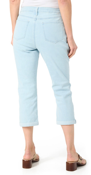 Thumbnail 3: NYDJ NYDJ Womens Chloe Cuffed Denim Capris 