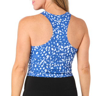 Thumbnail 2: 90 DEGREE BY REFLEX 90 Degree By Reflex Womens Air Lux Printed Crop Tank Top 