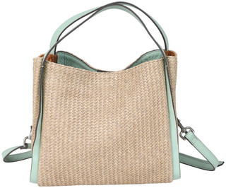 Thumbnail 1: American Leather Co American Leather Co Auburn Woven Convertible Crossbody Bag 