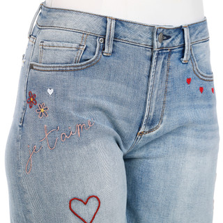 Thumbnail 3: Driftwood Driftwood Womens Love Notes Bermuda Shorts 