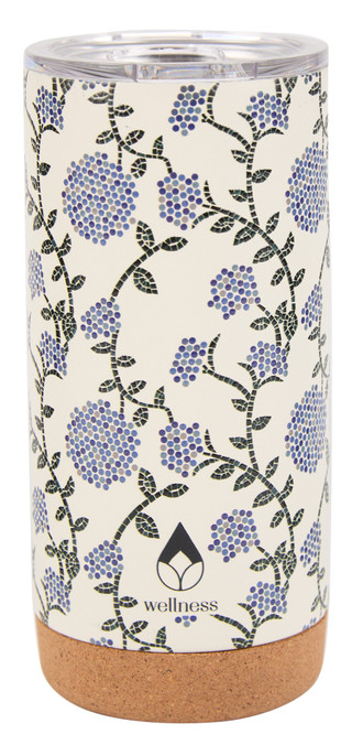 Thumbnail 1: Wellness 16 oz Stainless Steel Tumbler 
