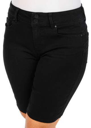 Thumbnail 2: D. Jeans D. Jeans Womens High Rise Bermuda Shorts 