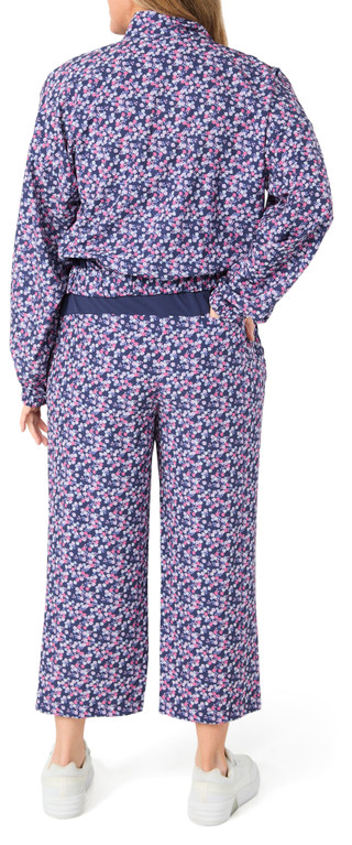 Thumbnail 3: Brisas Brisas Womens Active Woven Full Zip Ditsy Floral Jacket 