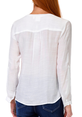 Thumbnail 2: Zac & Rachel Zac & Rachel Womens Long Sleeve Solid Button Top 