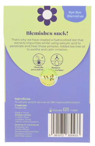 Thumbnail 2: Wildglo 72 pk Good Egg Hydrocolloid Pimple Patches 