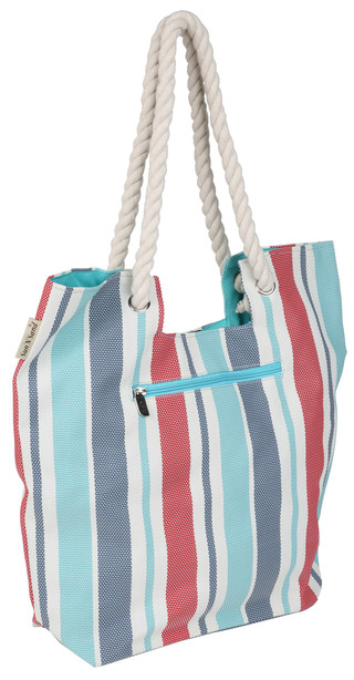 Thumbnail 2: Sun 'n Sand Striped Woven Beach Tote 