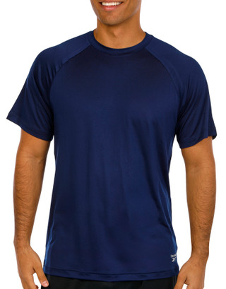 Thumbnail 1: Reebok Reebok Mens Active Short Sleeve Sonic Bolt Raglan T-Shirt 