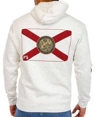 Thumbnail 1: FloGrown FloGrown Mens Unbeatable Long Sleeve Florida Flag Hoodie 