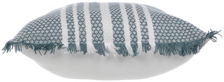 Thumbnail 3: LR HOME LR Home 24x24 Stripe Indoor/Outdoor Decorative Pillow 