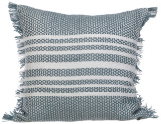 Thumbnail 1: LR HOME LR Home 24x24 Stripe Indoor/Outdoor Decorative Pillow 