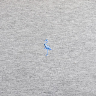 Thumbnail 2: TAILORBYRD Tailorbyrd Mens Short Sleeve Embroidered Flamingo T-Shirt 