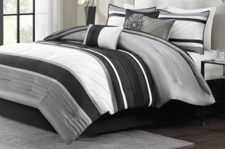 Thumbnail 2: Madison Park Madison Park Blaire 7-pc. Comforter Set 