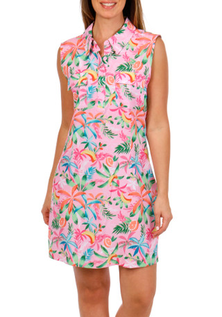 Thumbnail 1: REEL LEGENDS Reel Legends Womens Sleeveless Tropical Dress 