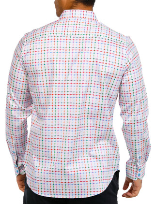 Thumbnail 2: ROBERT GRAHAM Robert Graham Mens Ashbrook Long Sleeve Woven Print Shirt 